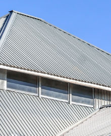trapezium dakpanelen zonder isolatie